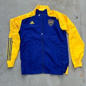 Adidas: Boca Juniors Soccer Training Jacket 2022
